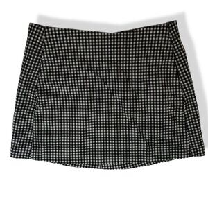 Urban Outfitters Womens Black & White Gingham Mini Skirt Size S
